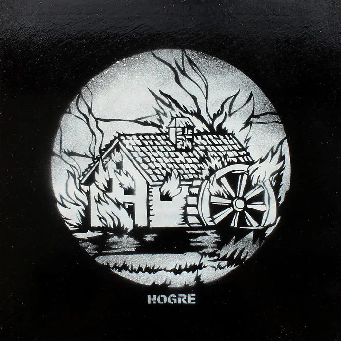 Portada de álbum ilustrada